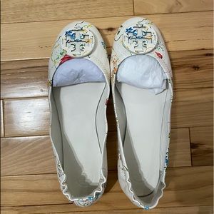 Tory Burch Minnie Travel Ballet Flat floral